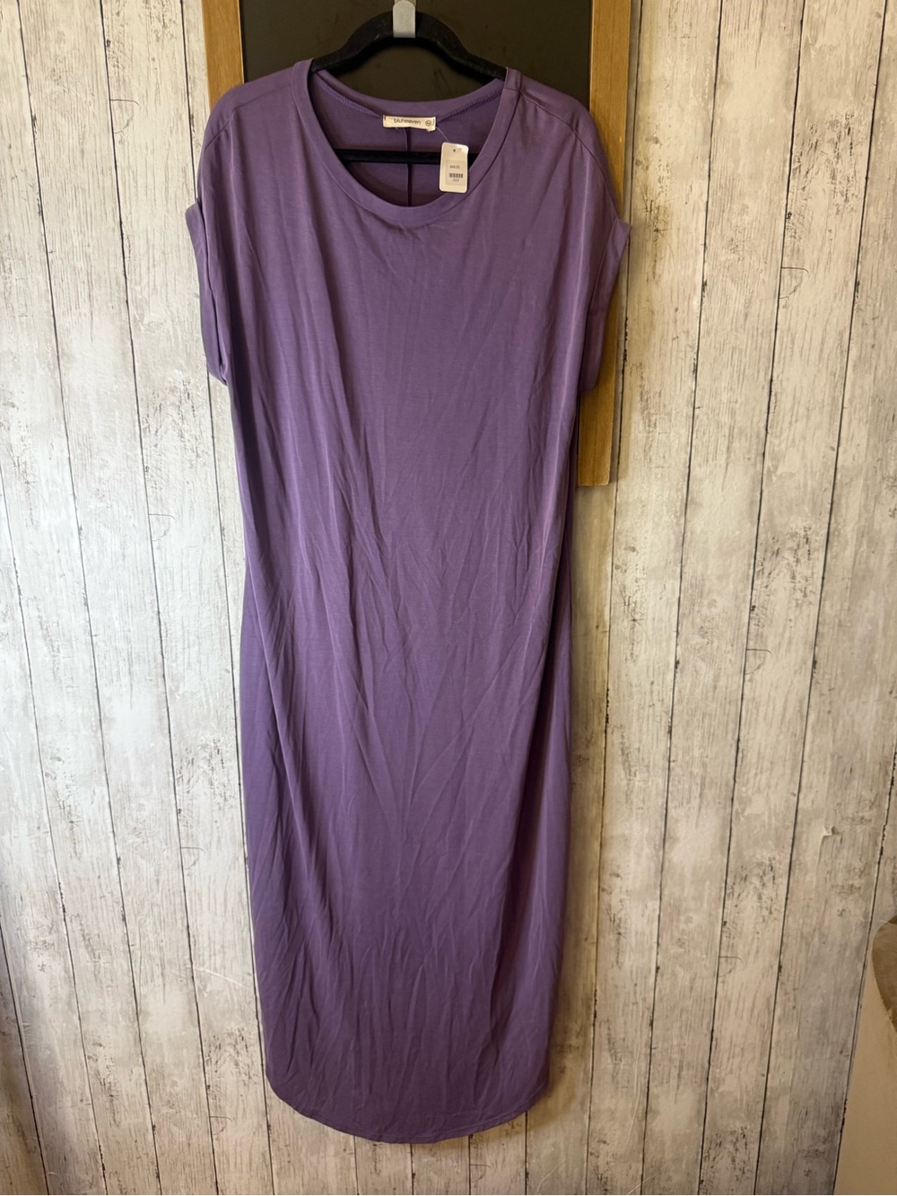 NWT Blu Heaven purple maxi dress Size M
